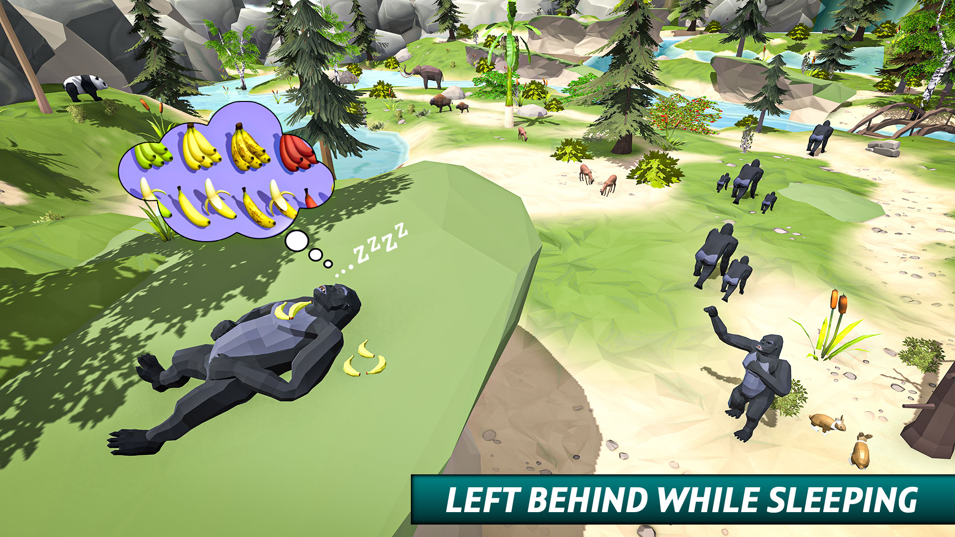 اسکرین شات 6 بازی Wild Gorilla Family Simulator