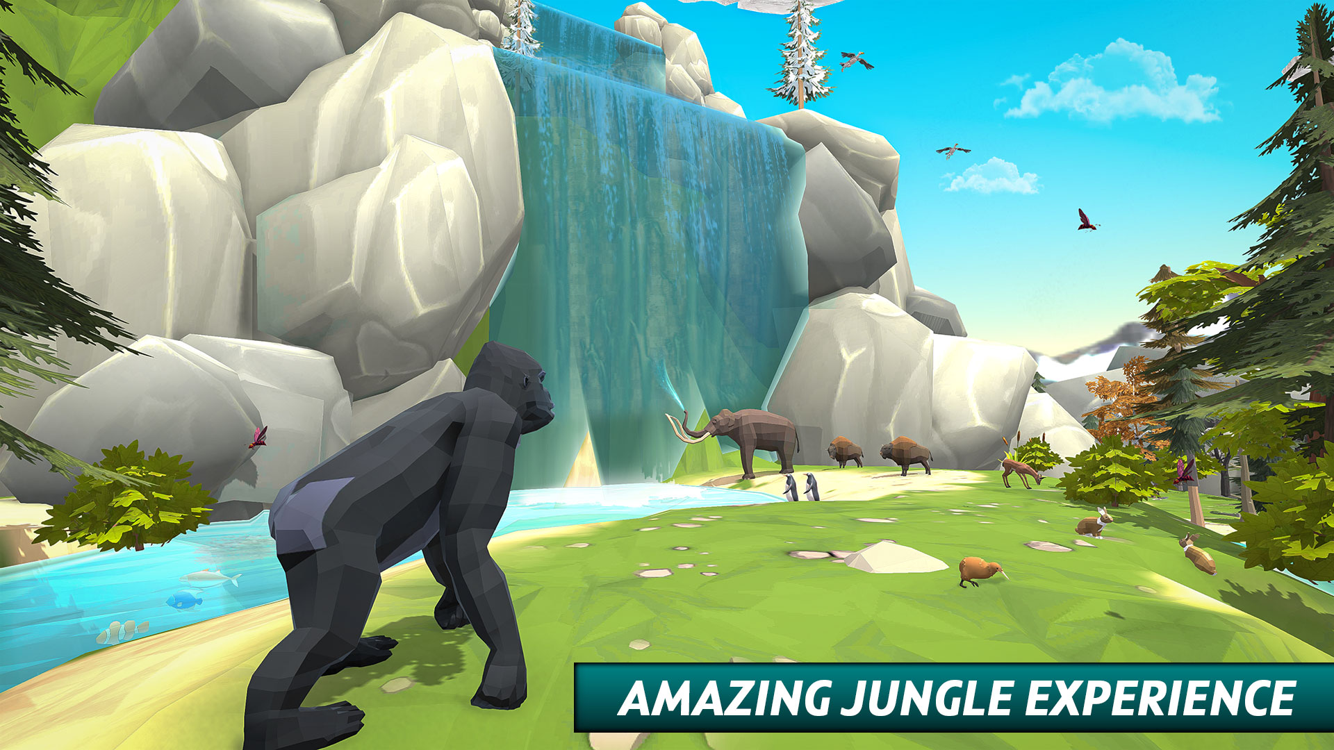 اسکرین شات 1 بازی Wild Gorilla Family Simulator