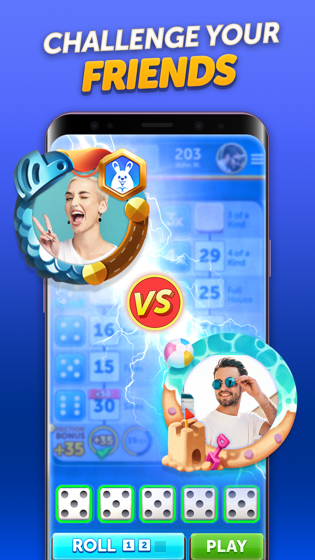 اسکرین شات 5 بازی Dice With Buddies™ Social Game
