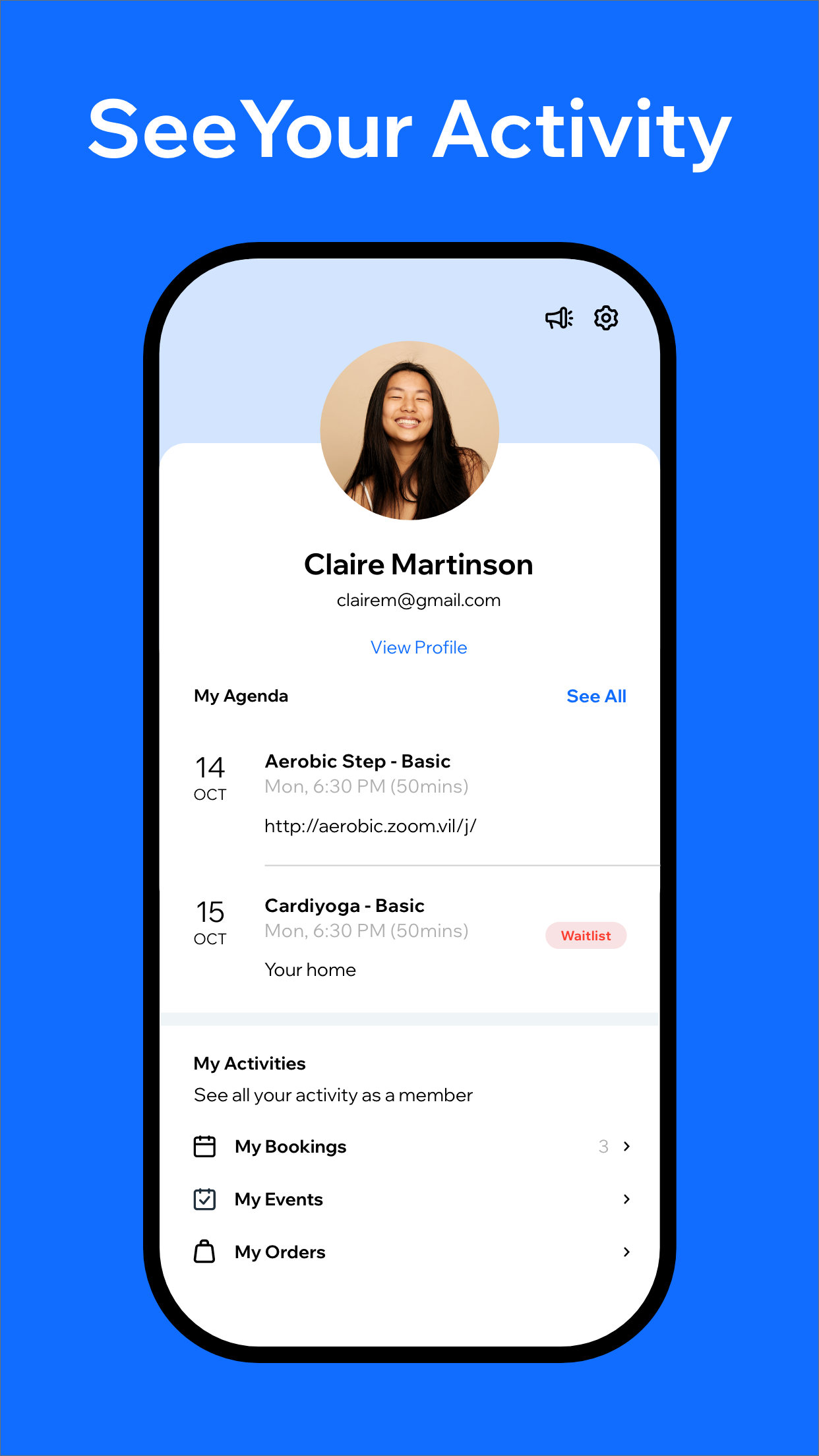 اسکرین شات 6 برنامه Spaces: Follow Businesses