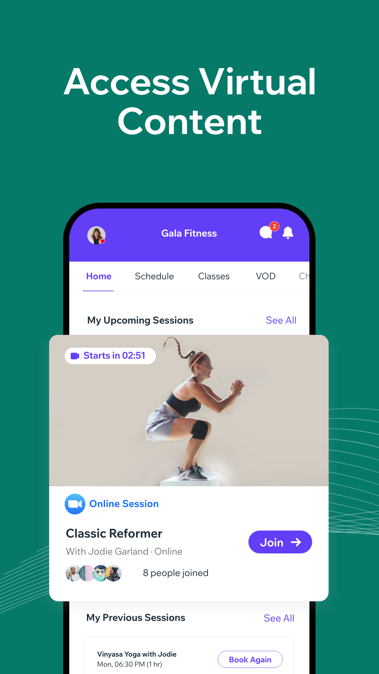 اسکرین شات 3 برنامه Fit by Wix: Book, manage, pay