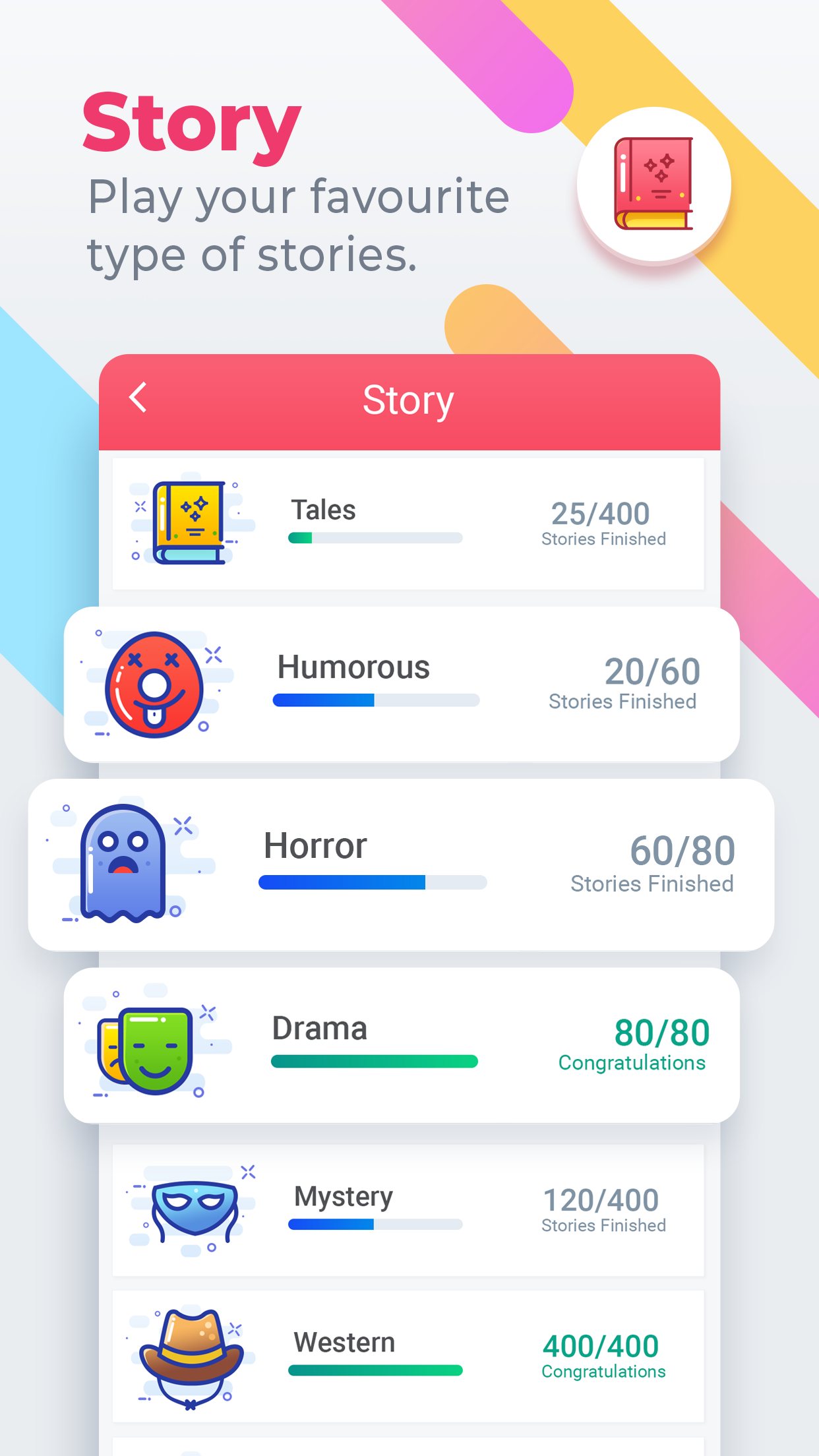 اسکرین شات 4 بازی Word Search Colorful