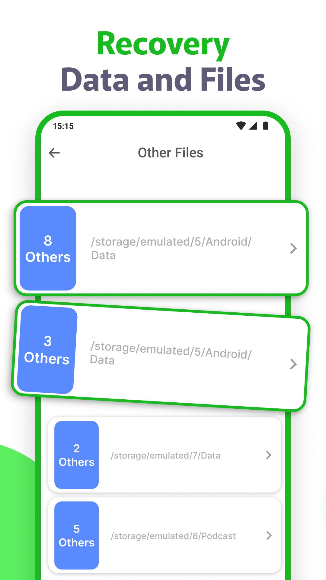 اسکرین شات 4 برنامه Recover Deleted Photos App