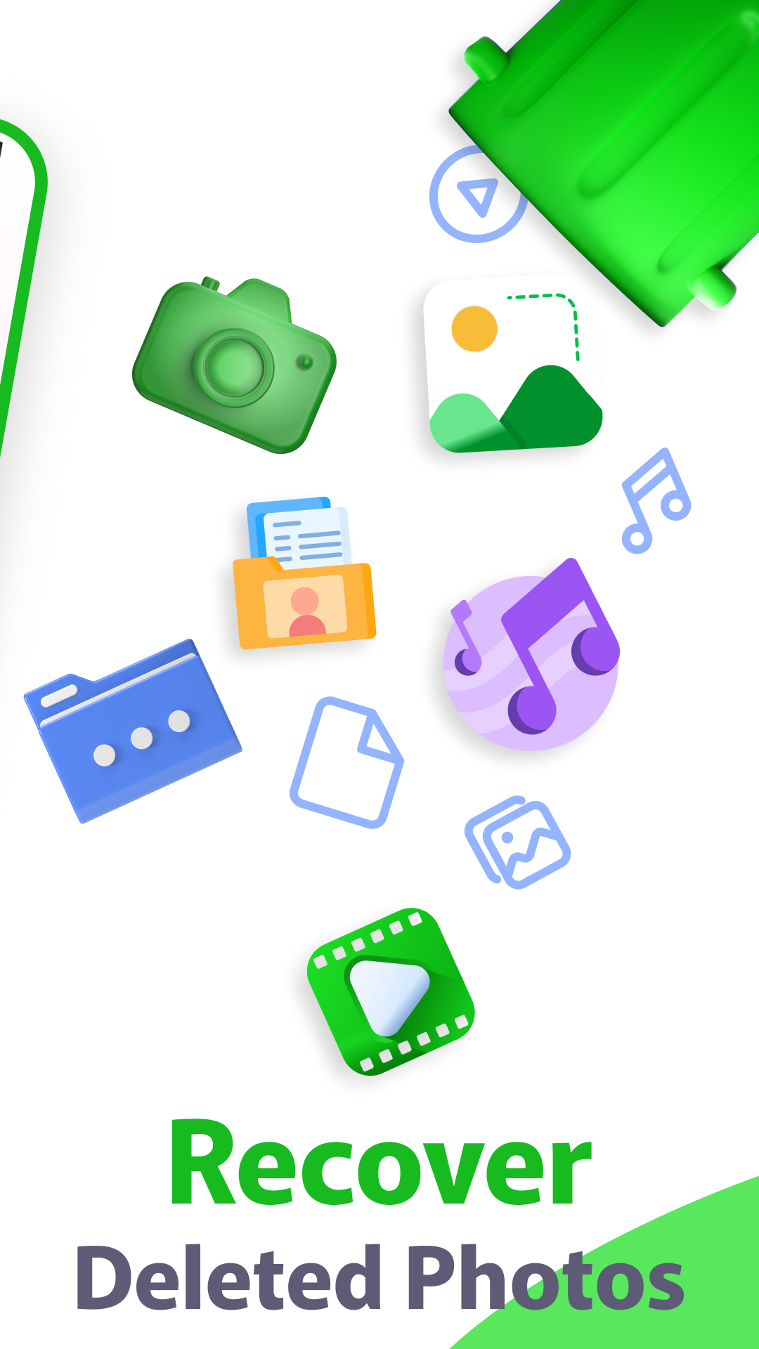 اسکرین شات 2 برنامه Recover Deleted Photos App