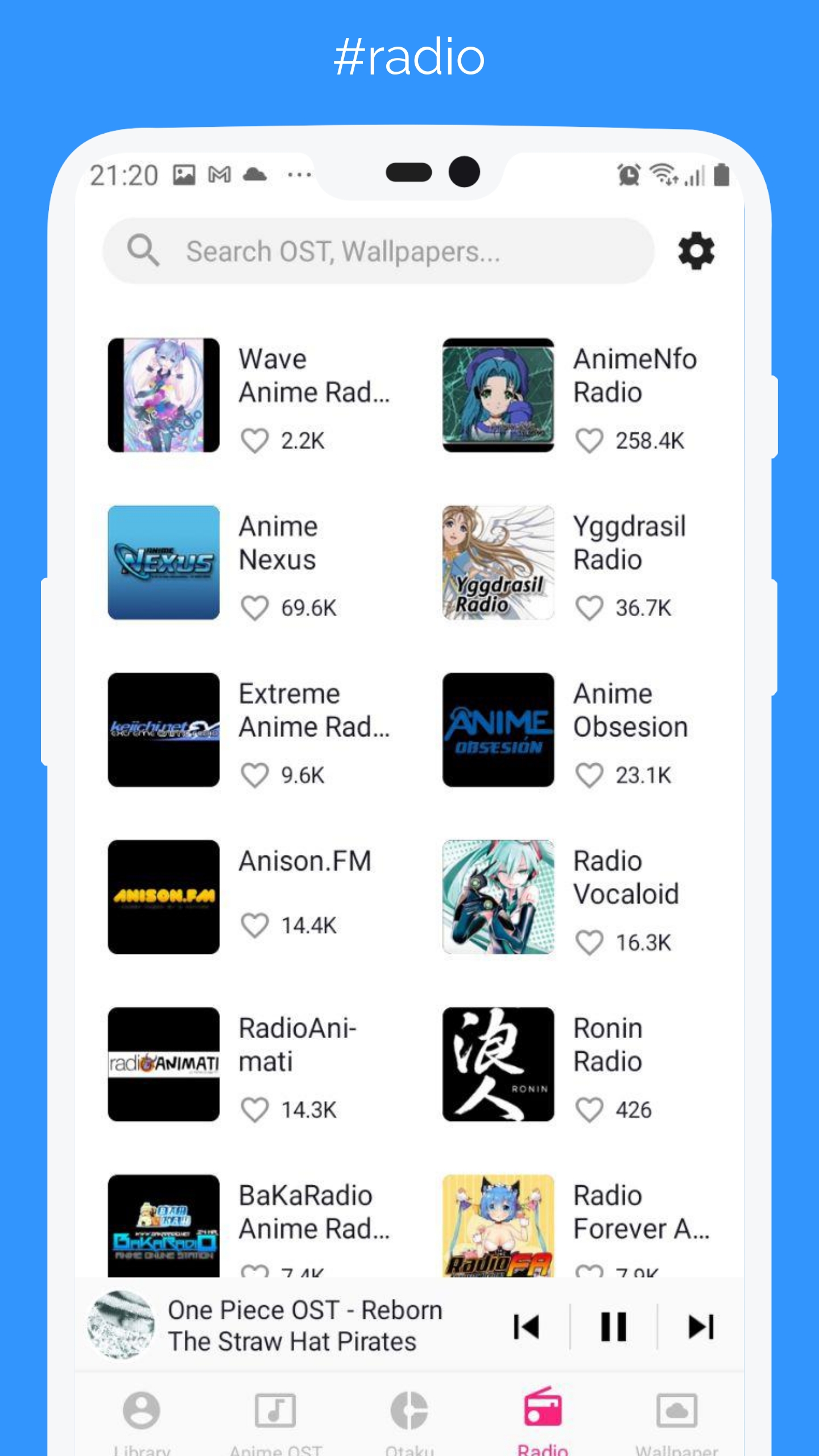 اسکرین شات 6 برنامه Anime Music - Mix, OST, Otaku