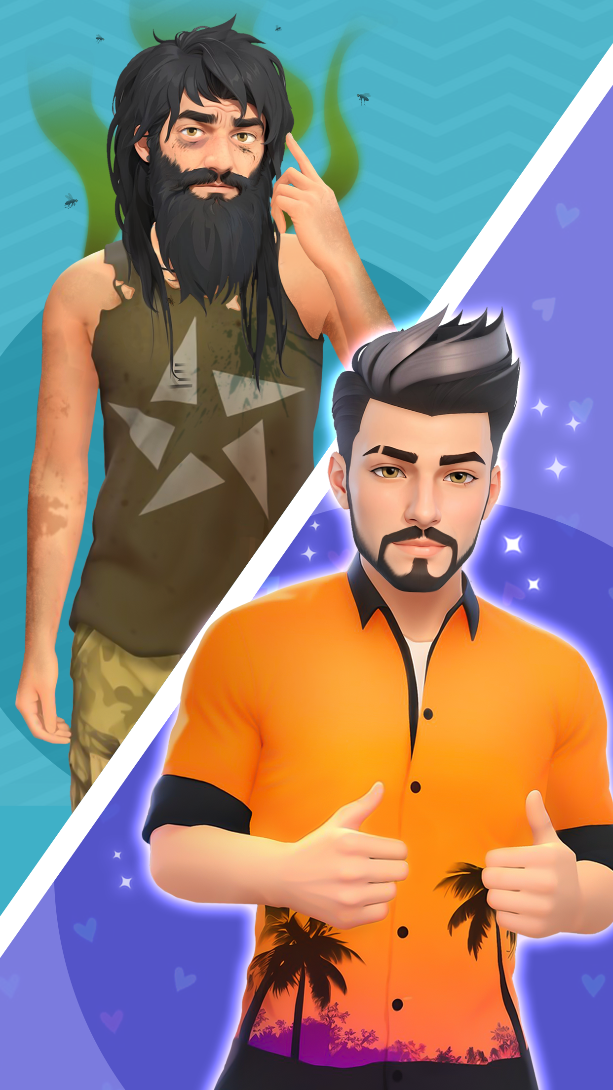 اسکرین شات 1 بازی Hair Tattoo: Barber Shop Game