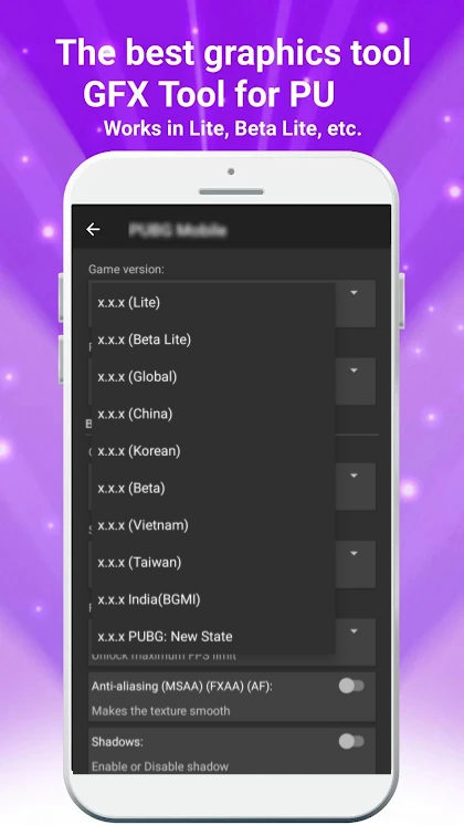اسکرین شات 3 برنامه Wolf Game Booster & GFX Tool