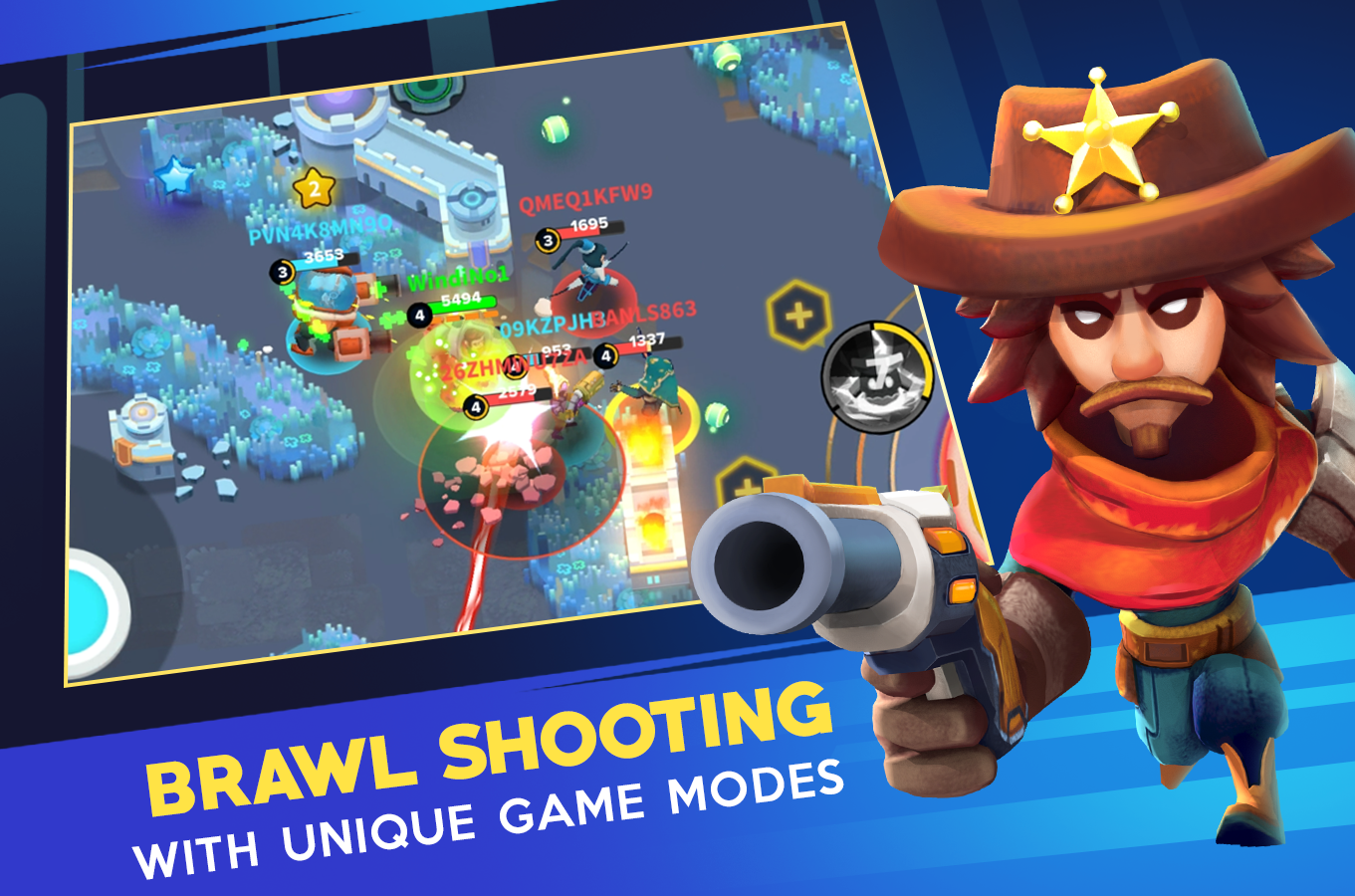 اسکرین شات 1 بازی Heroes Strike Offline