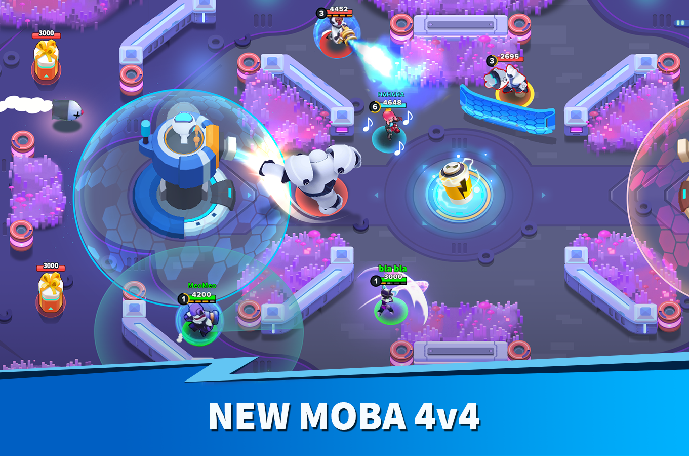 اسکرین شات 2 بازی Heroes Strike - Modern Moba &