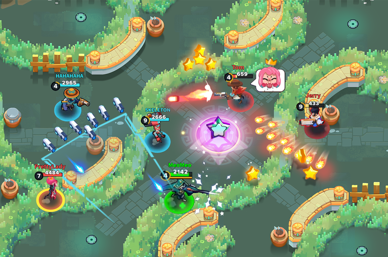اسکرین شات 6 بازی Heroes Strike - Modern Moba &