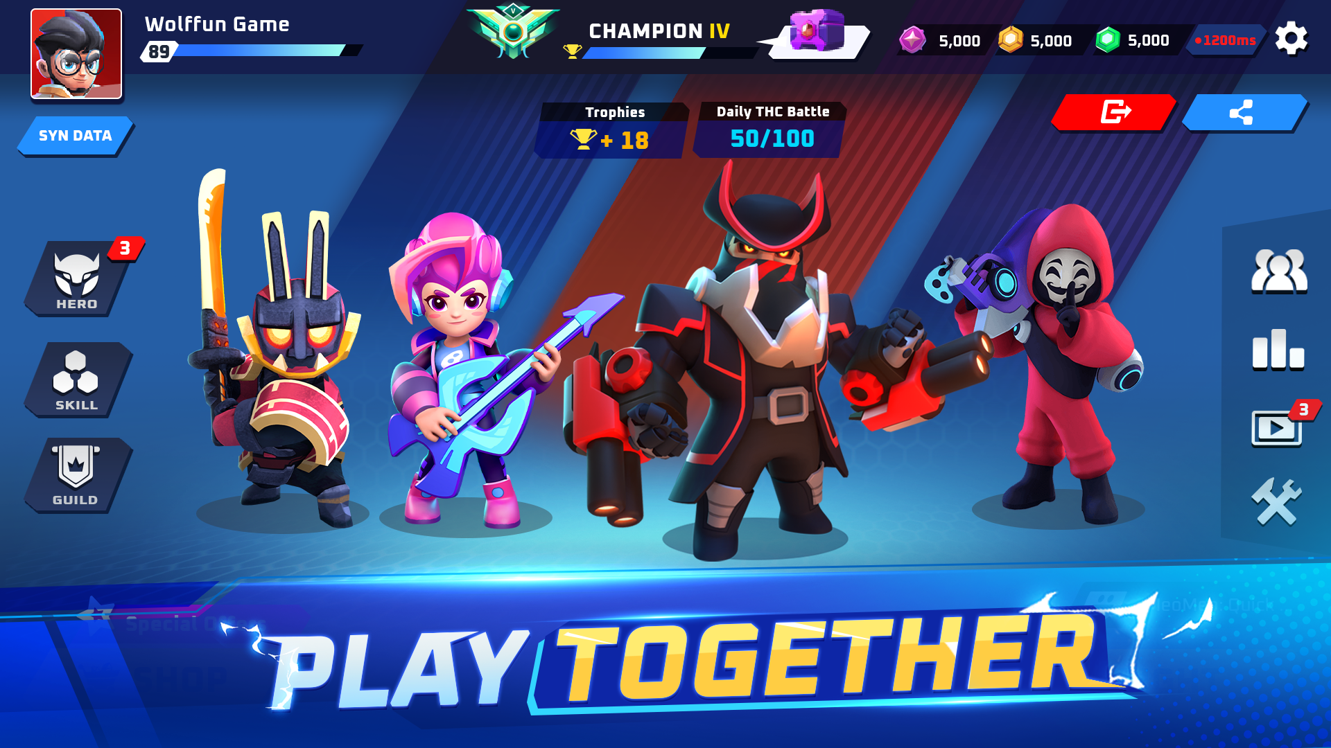 اسکرین شات 7 بازی Thetan Arena: MOBA Survival