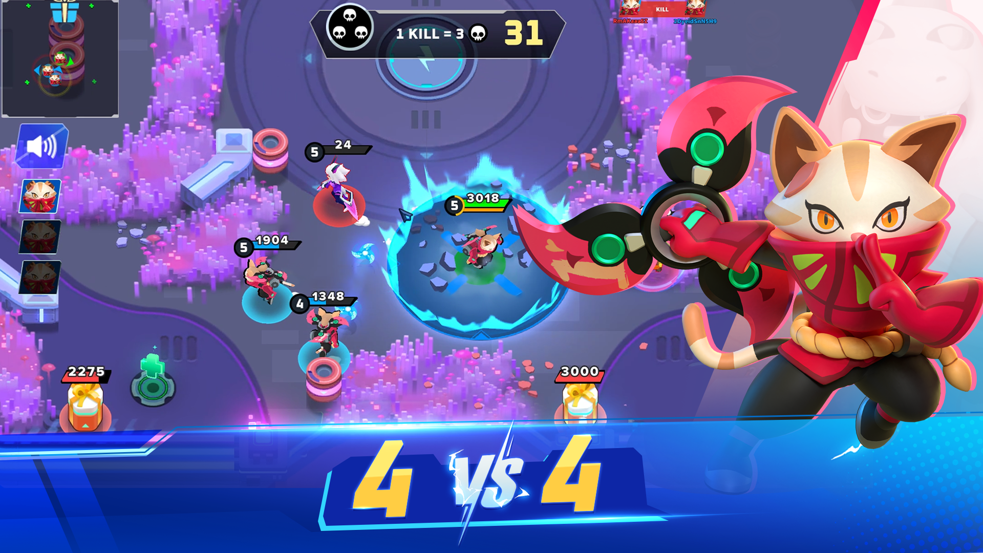 اسکرین شات 5 بازی Thetan Arena: MOBA Survival