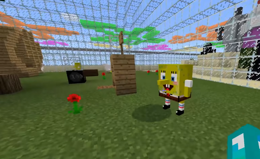 اسکرین شات 7 برنامه Bikini Bottom Maps for Minecraft