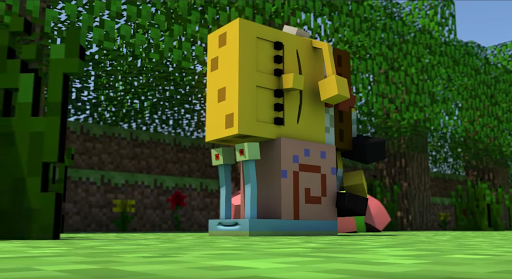 اسکرین شات 3 برنامه Bikini Bottom Maps for Minecraft