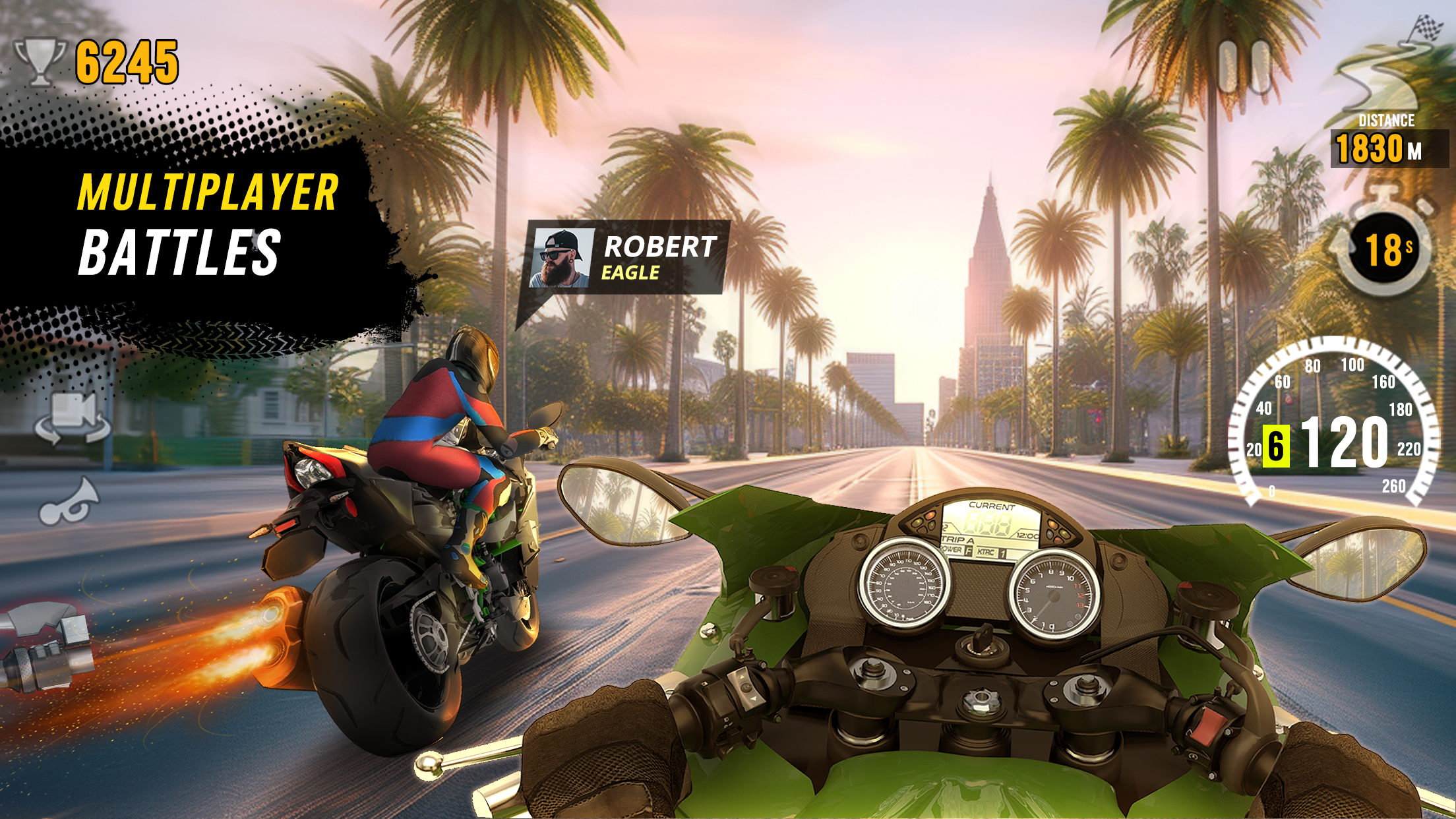 اسکرین شات 1 بازی Motor Tour: Biker's Challenge