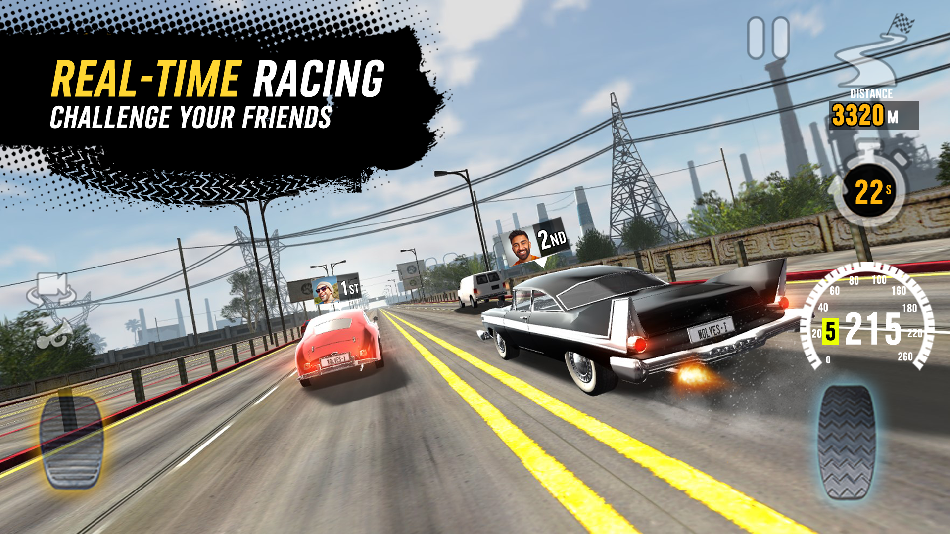 اسکرین شات 3 بازی Traffic Tour Classic - Racing