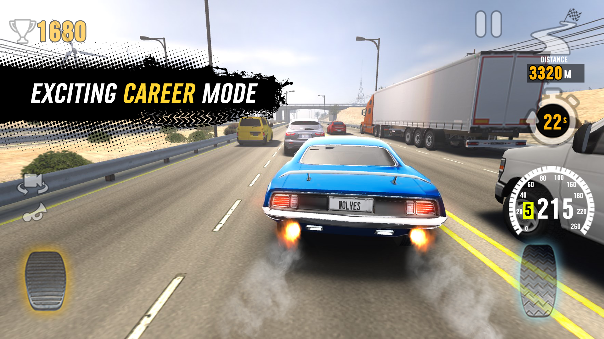 اسکرین شات 2 بازی Traffic Tour Classic - Racing