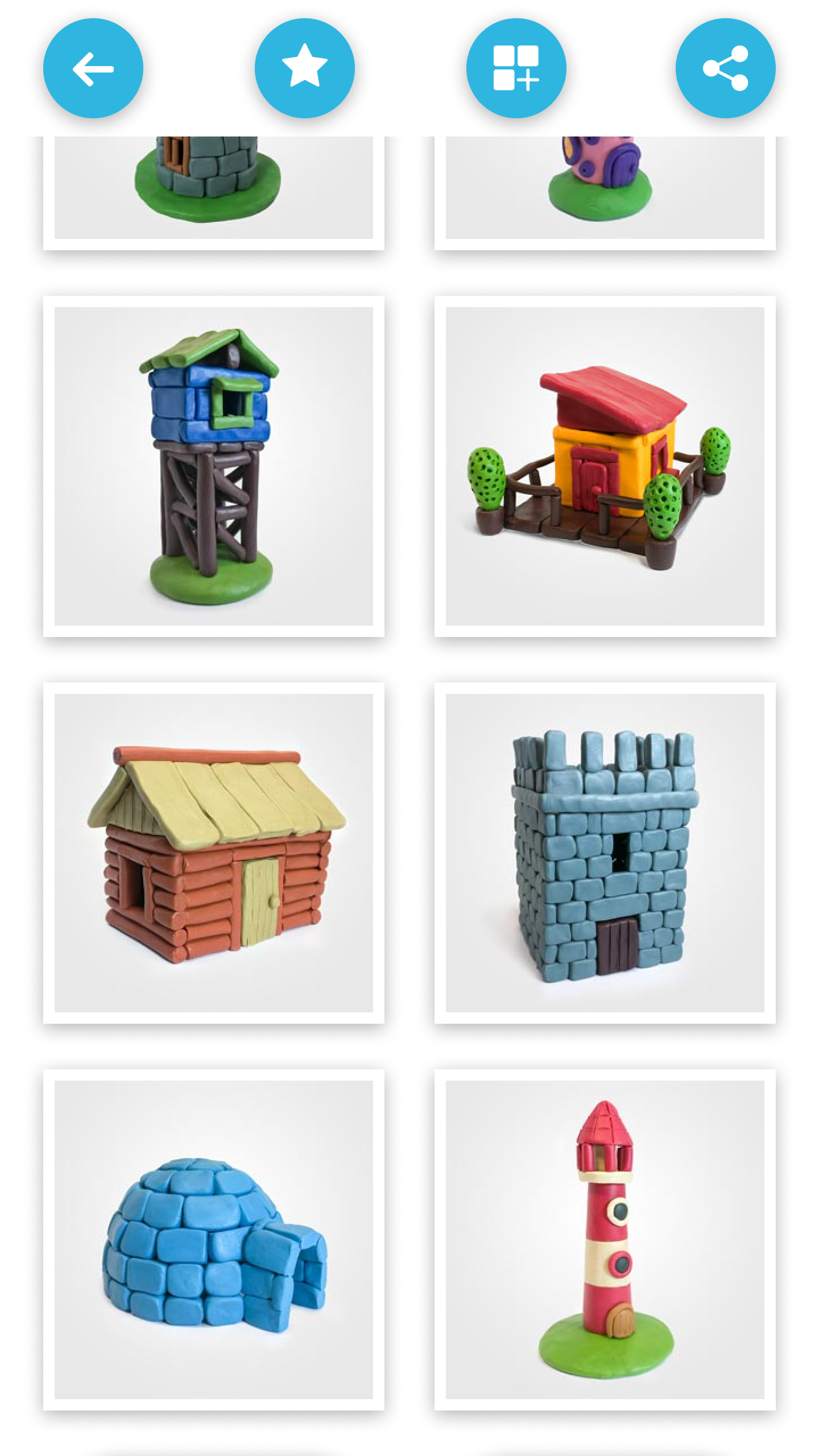 اسکرین شات 4 برنامه Clay Houses And Castles