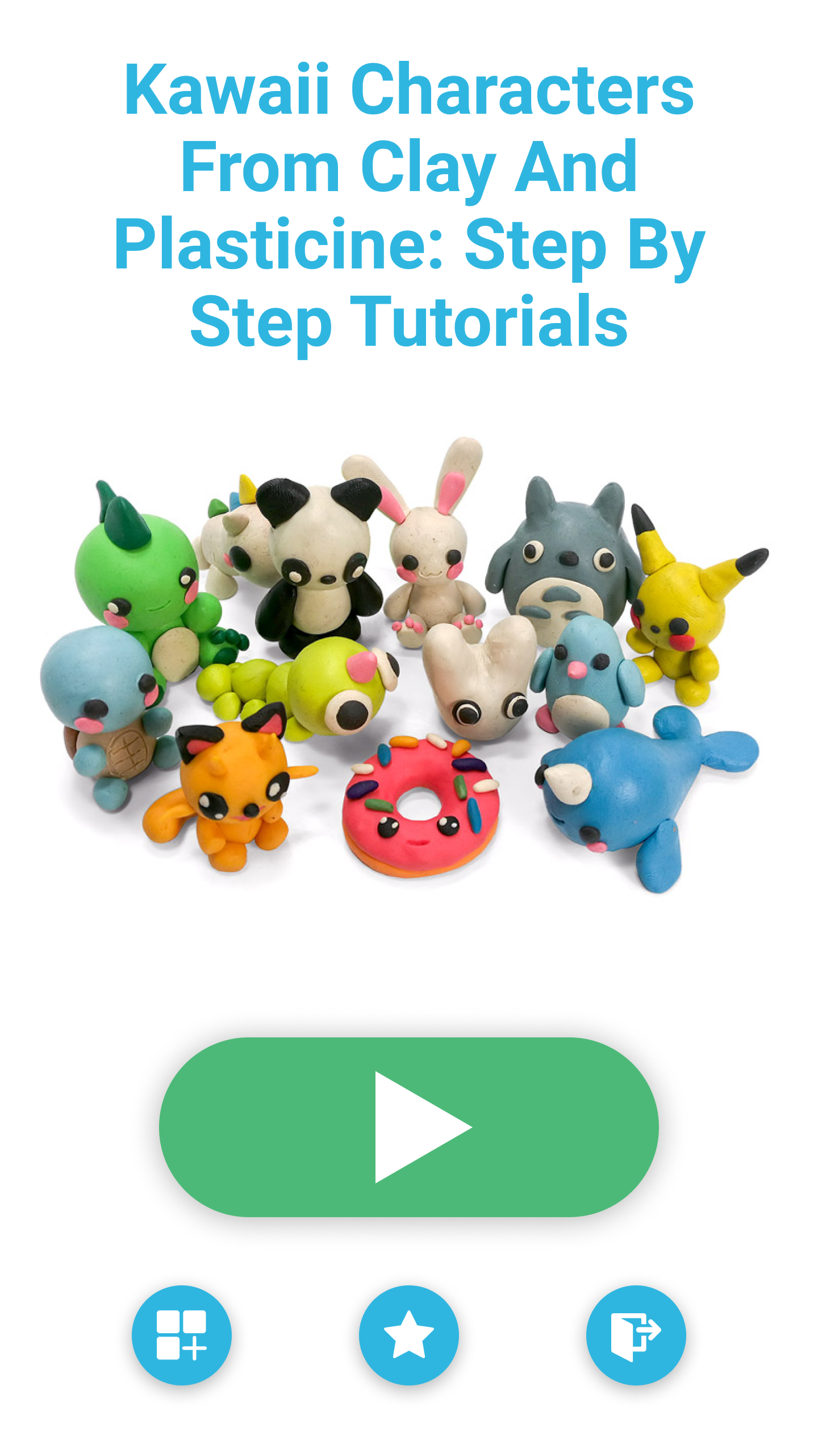 اسکرین شات 2 برنامه Clay Kawaii Cute Characters