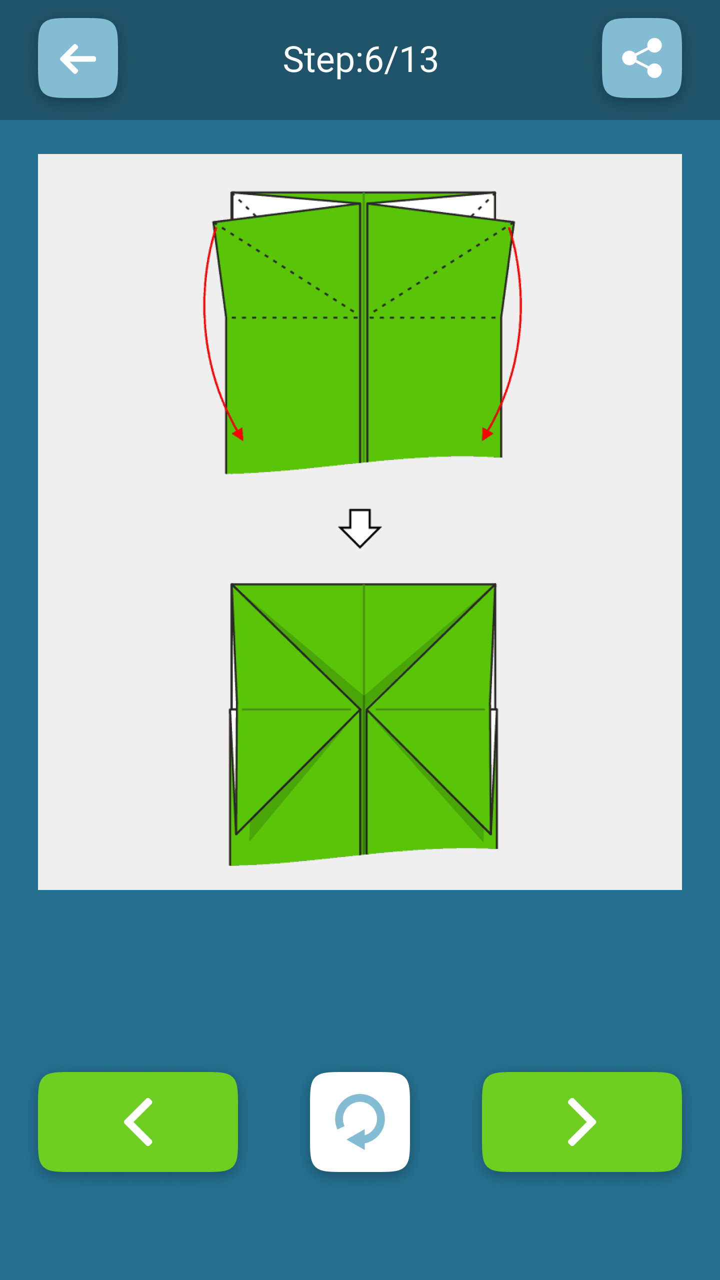 اسکرین شات 6 برنامه Origami Clothes From Paper
