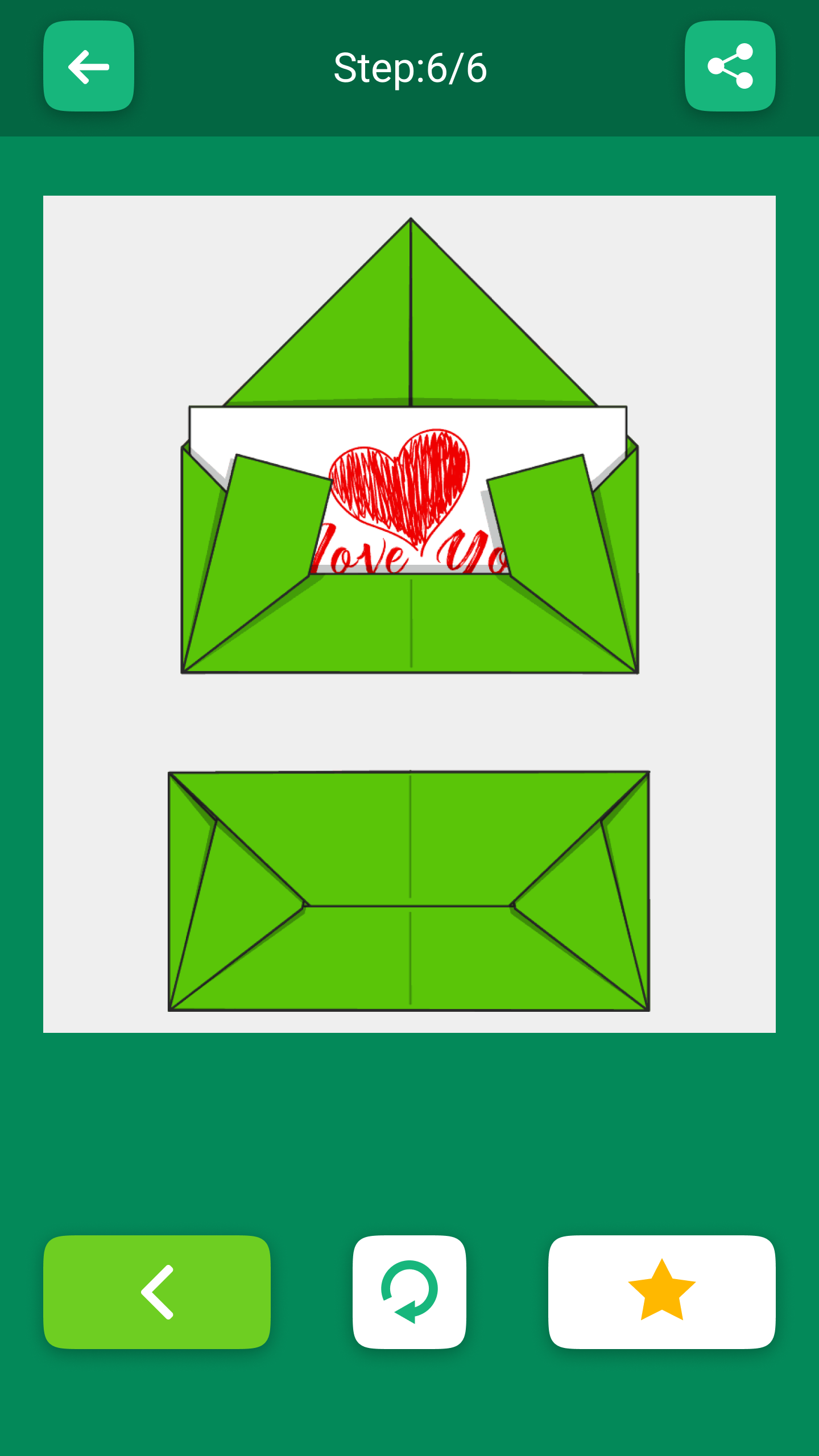 اسکرین شات 8 برنامه Origami Envelopes From Paper