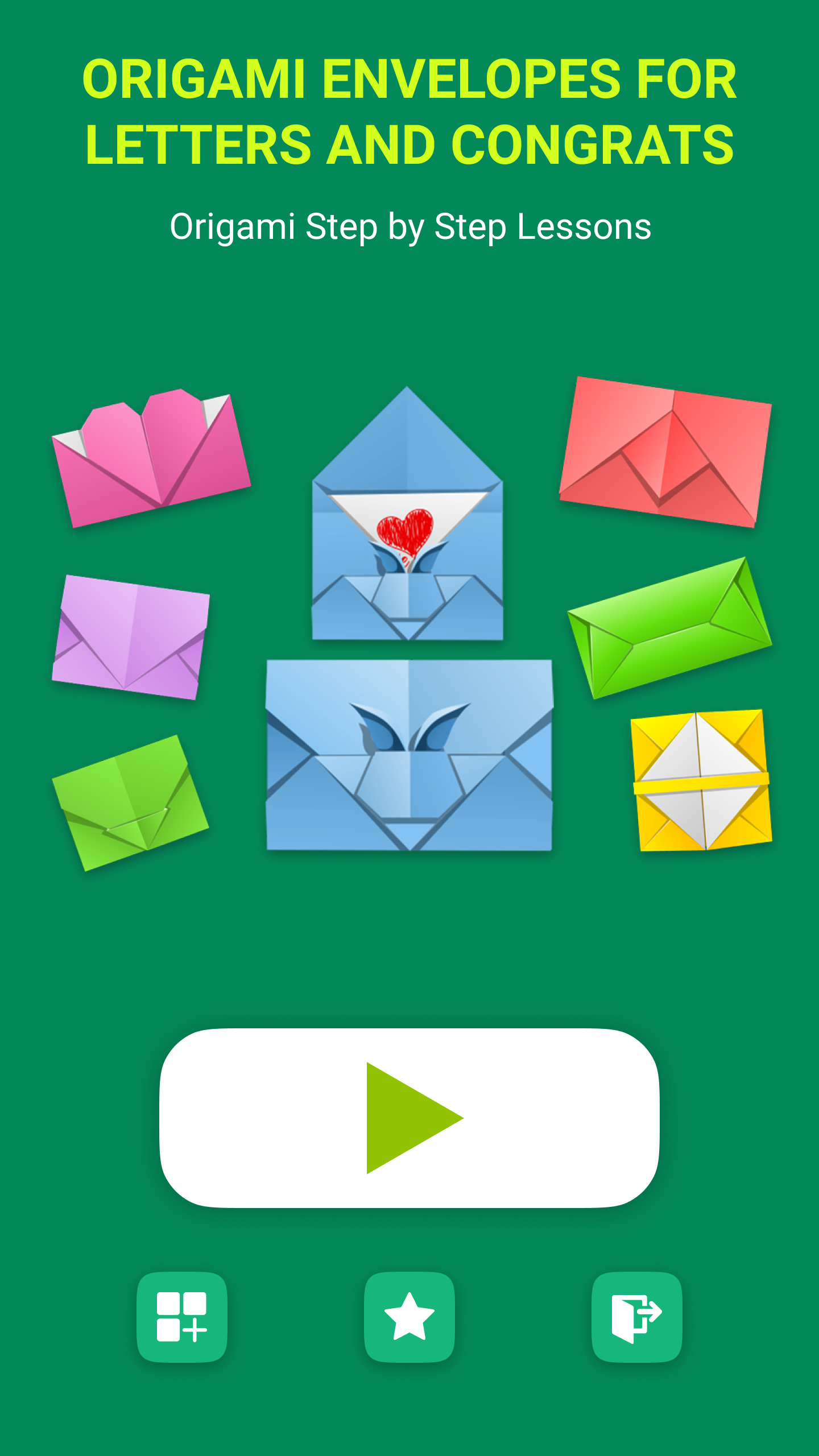 اسکرین شات 2 برنامه Origami Envelopes From Paper