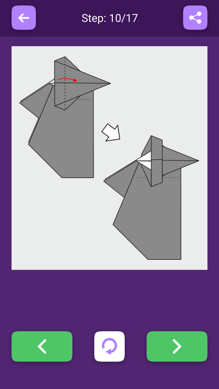 اسکرین شات 7 برنامه Origami Halloween From Paper