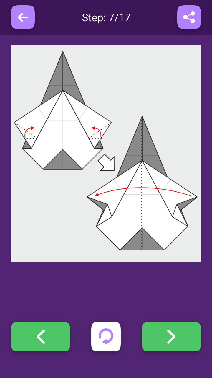 اسکرین شات 6 برنامه Origami Halloween From Paper