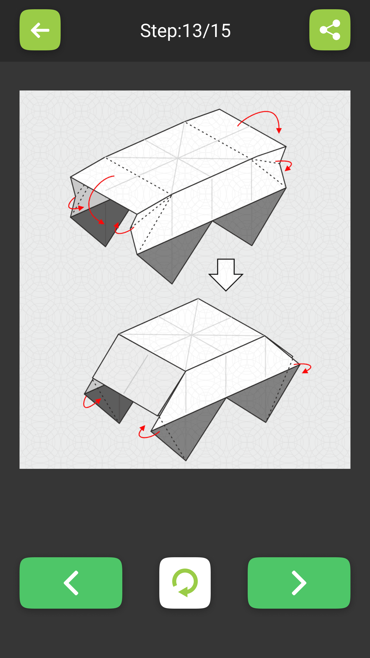 اسکرین شات 7 برنامه Origami Paper Vehicles