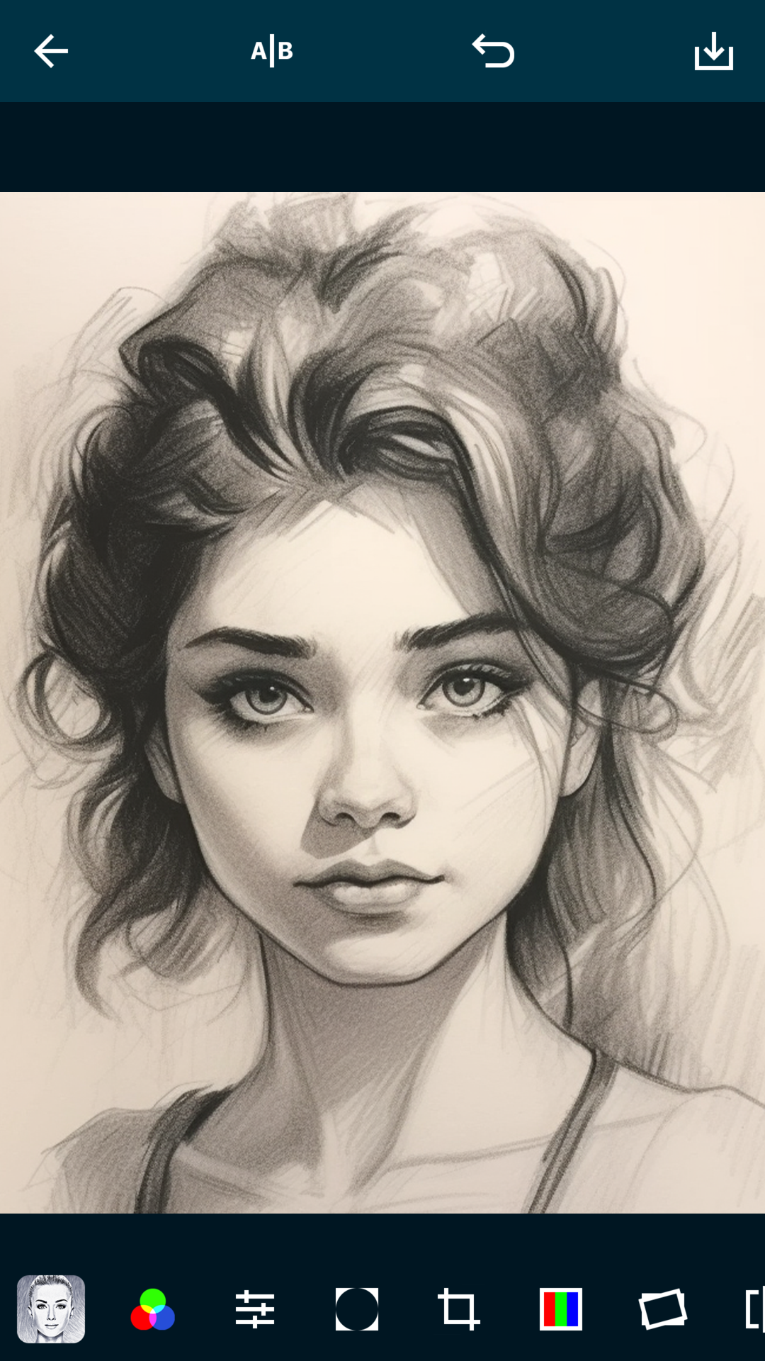 اسکرین شات 6 برنامه Sketch Pro — Pencil Sketch