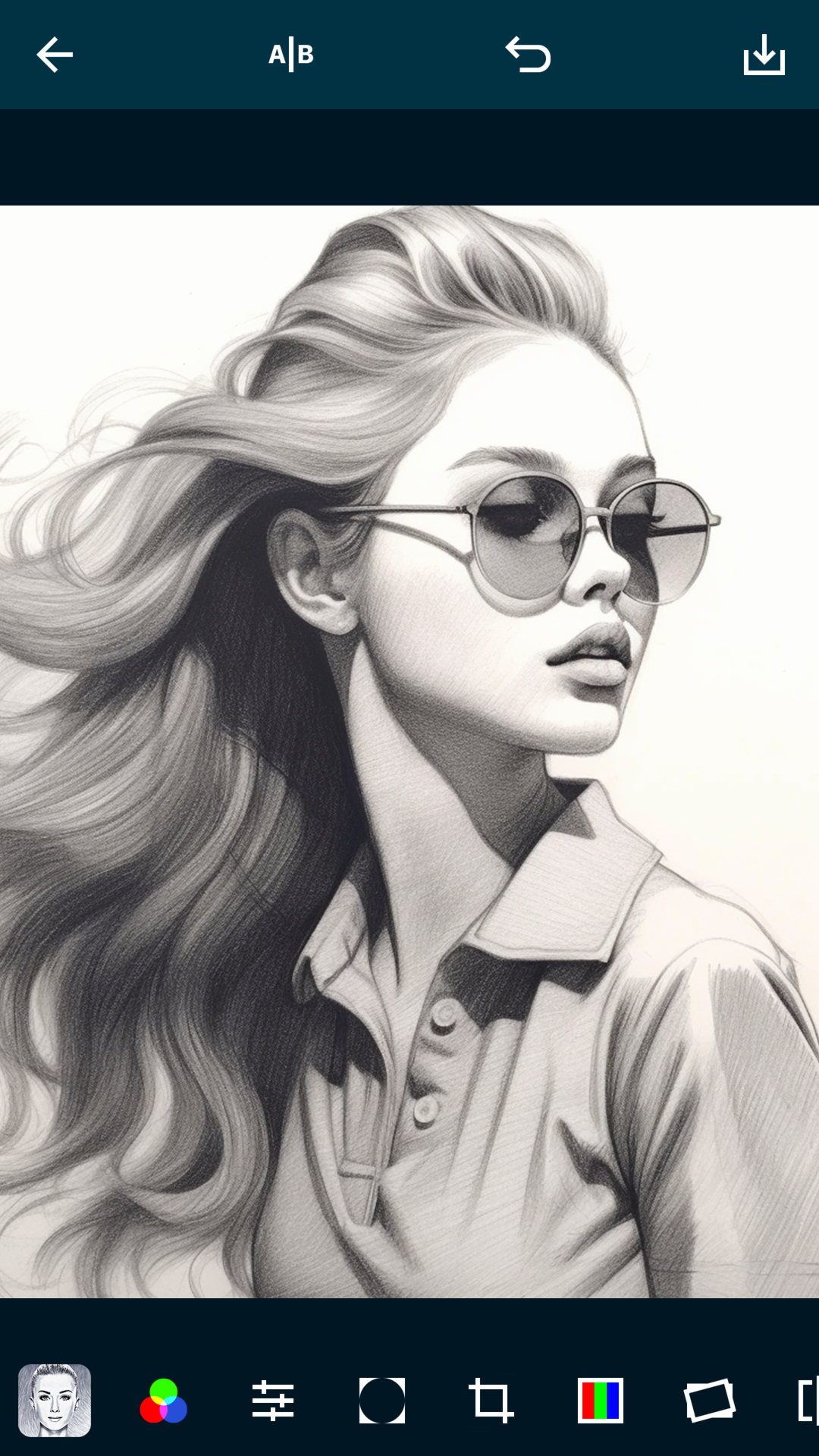 اسکرین شات 4 برنامه Sketch Pro — Pencil Sketch