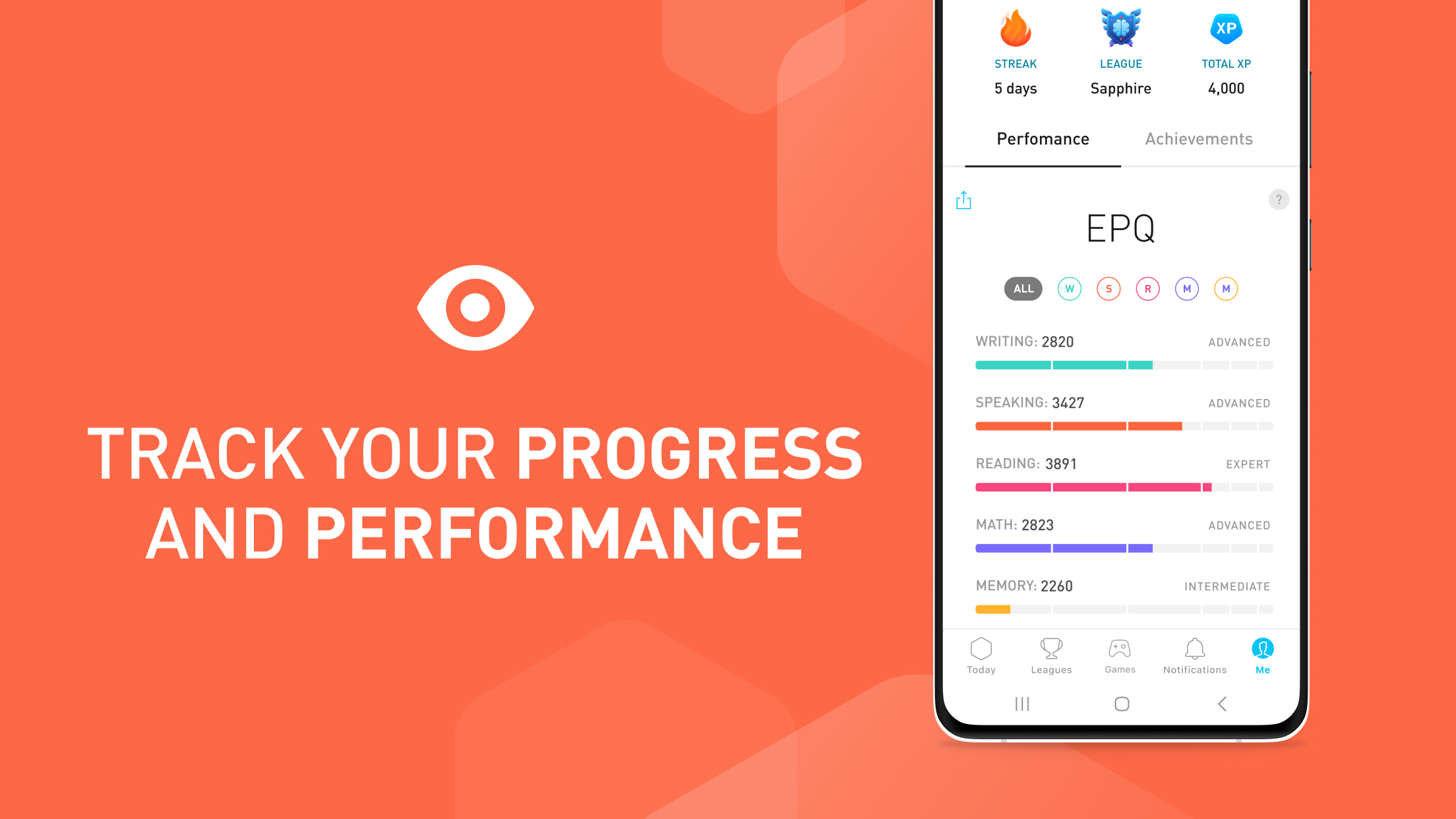 اسکرین شات 7 برنامه Elevate - Brain Training Games