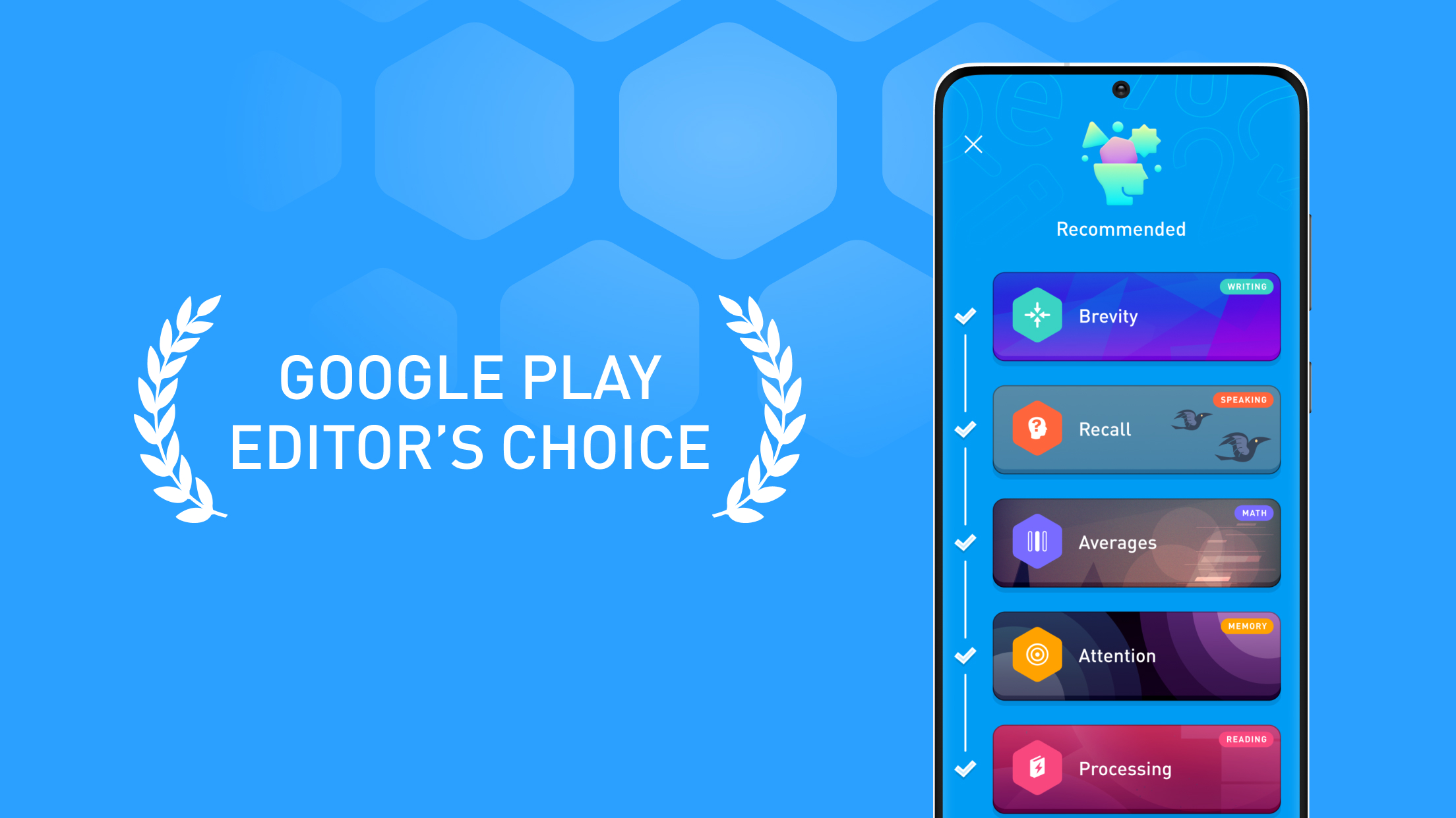 اسکرین شات 2 برنامه Elevate - Brain Training Games