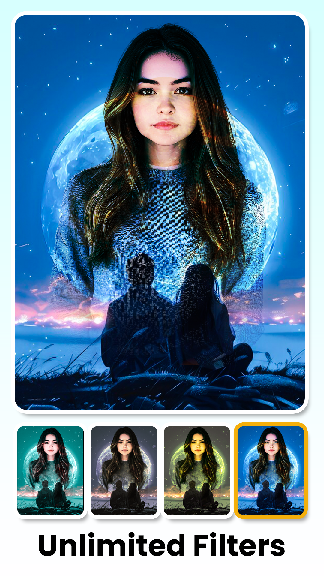 اسکرین شات 4 برنامه Photo Editor: Photo blender