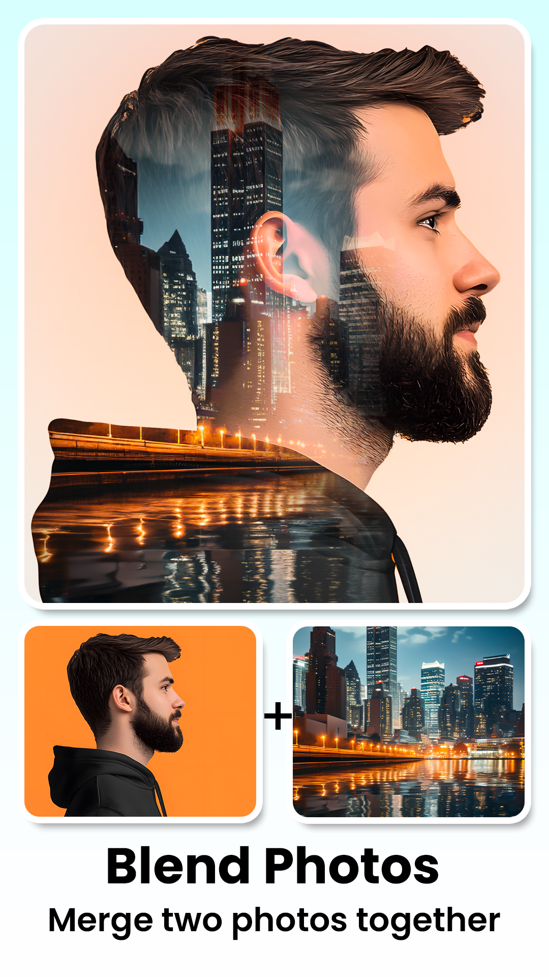 اسکرین شات 3 برنامه Photo Editor: Photo blender