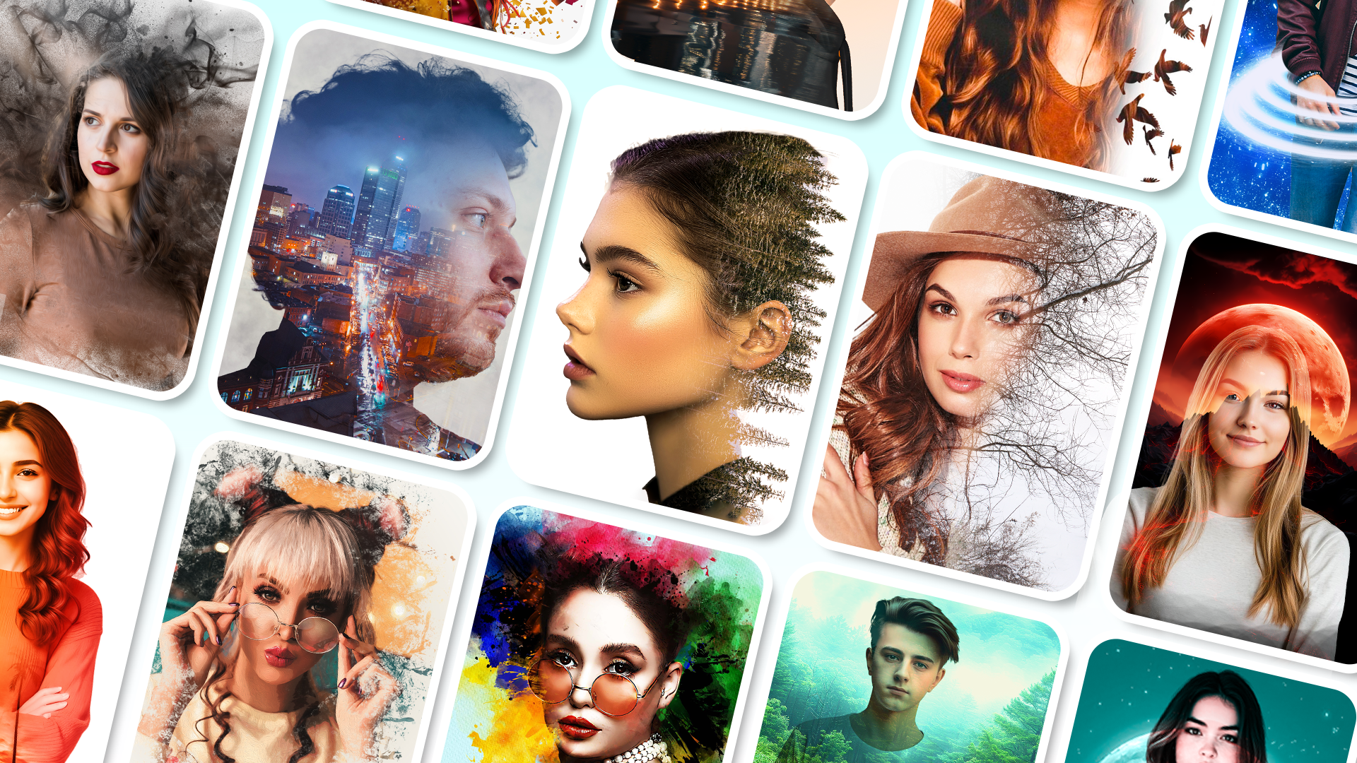اسکرین شات 2 برنامه Photo Editor: Photo blender