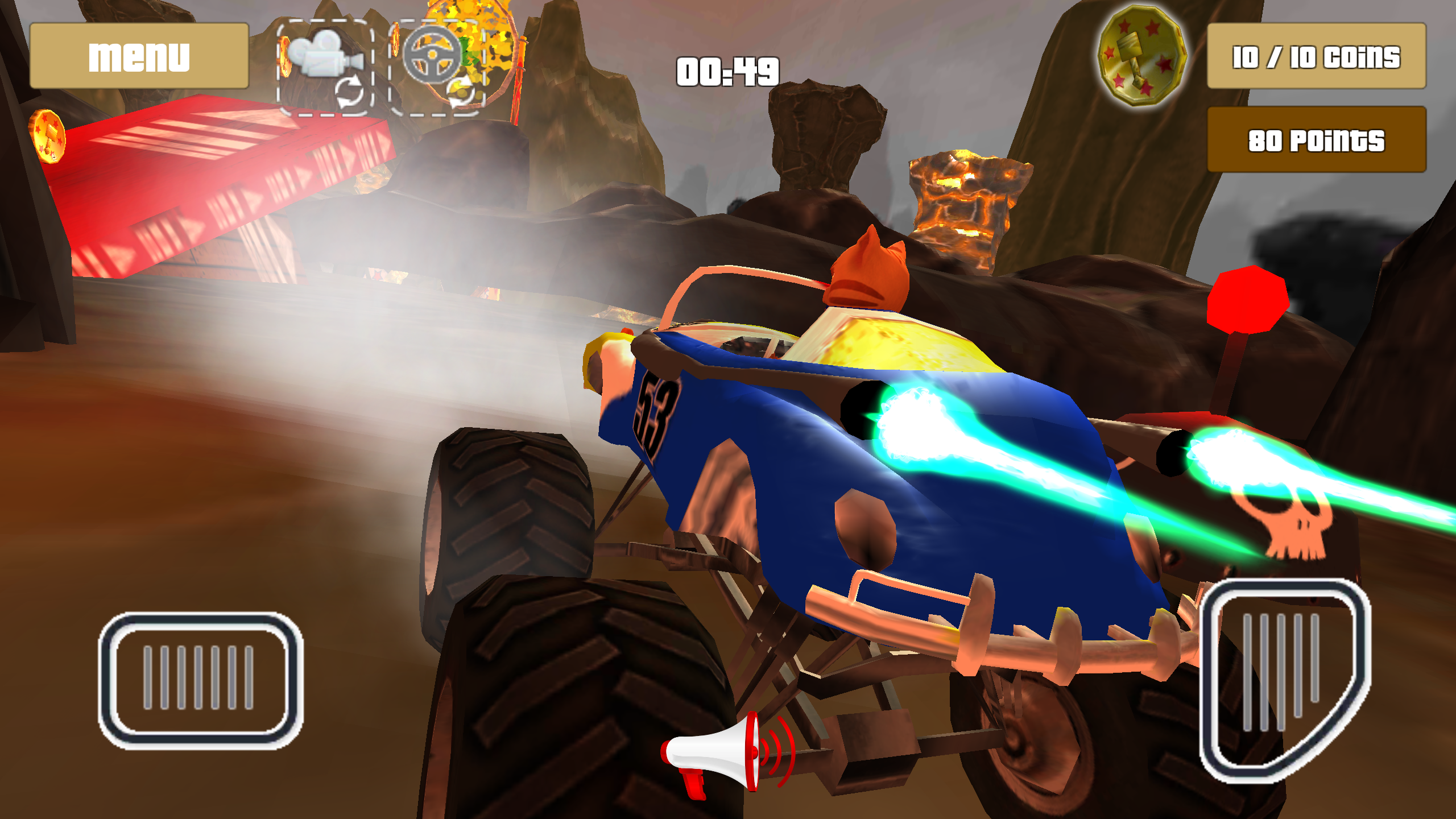 اسکرین شات 4 بازی Cat Race Car Extreme Driving