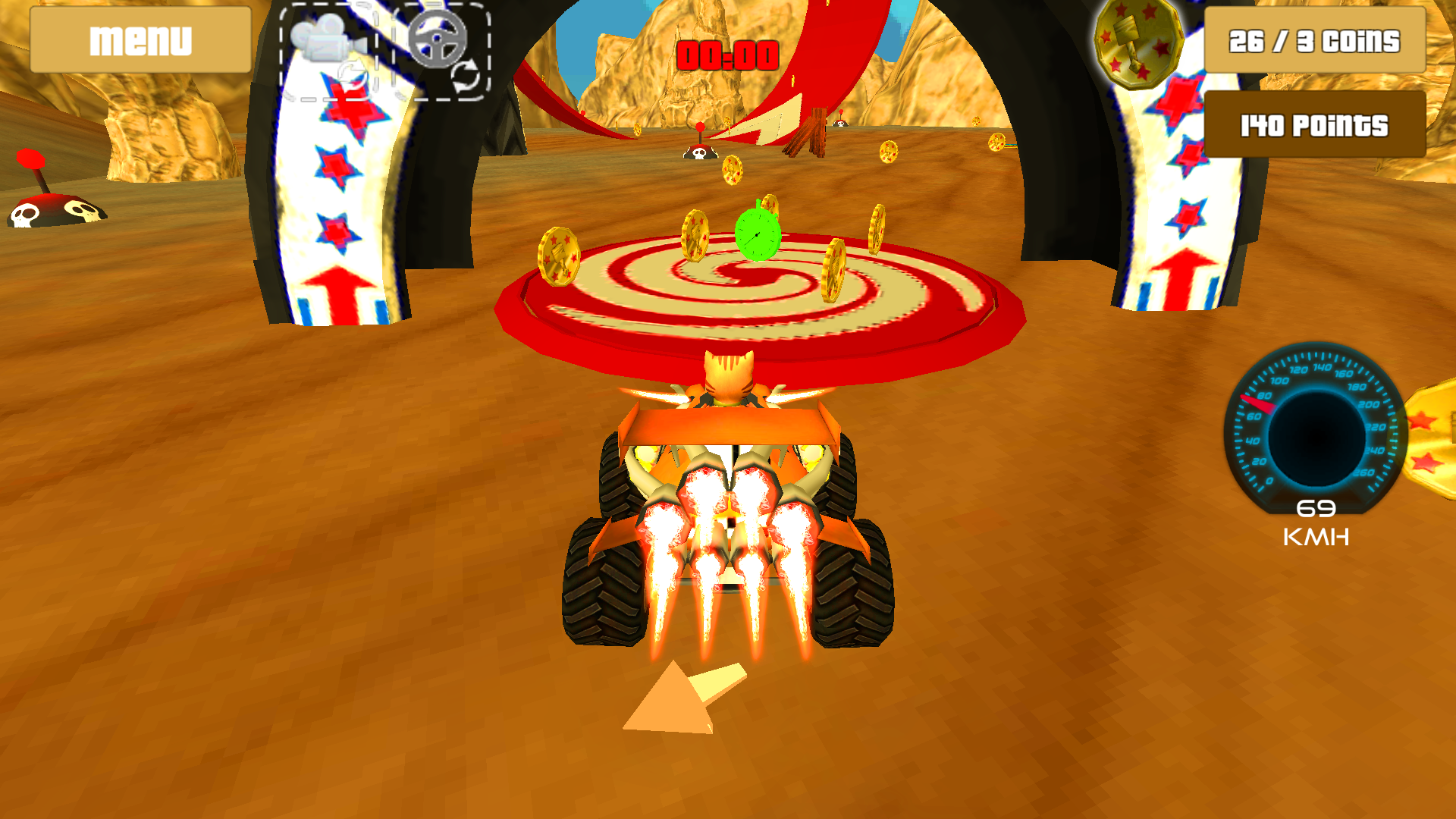 اسکرین شات 5 بازی Cat Race Car Extreme Driving