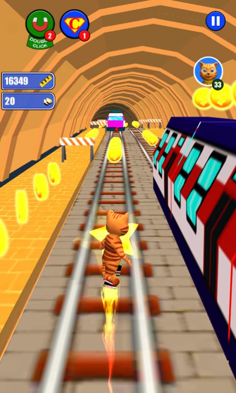 اسکرین شات 2 بازی Cat Run Leo 2