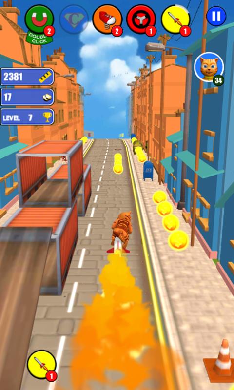 اسکرین شات 3 بازی Cat Run Leo 2