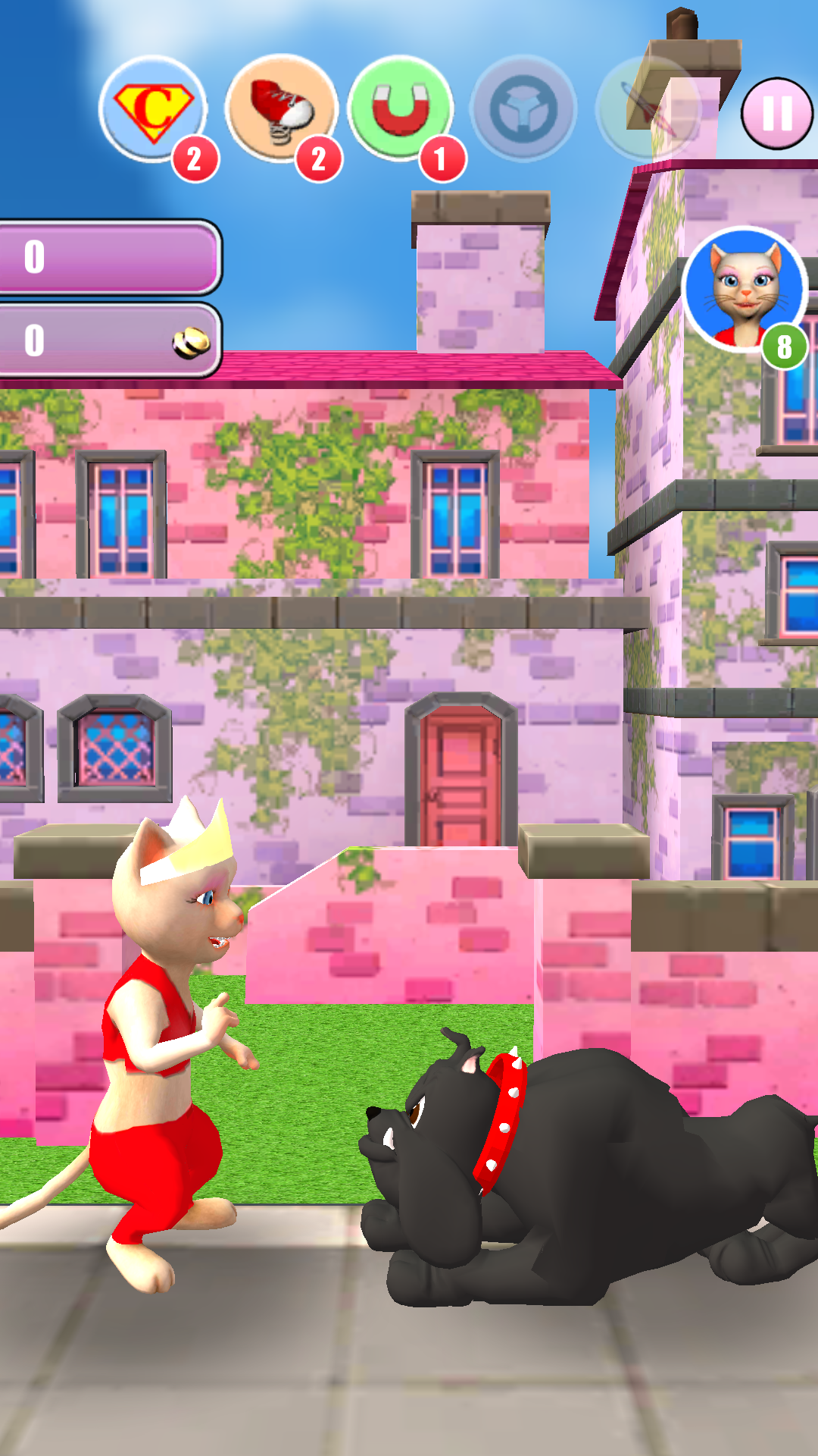 اسکرین شات 4 بازی Princess Cat Lea Run