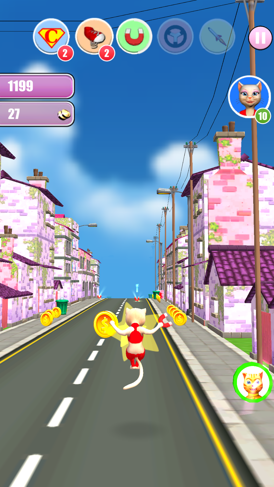 اسکرین شات 3 بازی Princess Cat Lea Run
