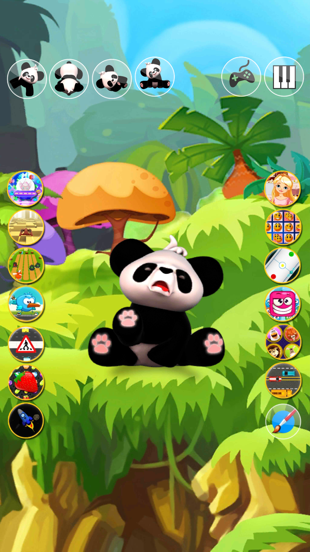 اسکرین شات 5 برنامه Sweet Talking Panda Baby