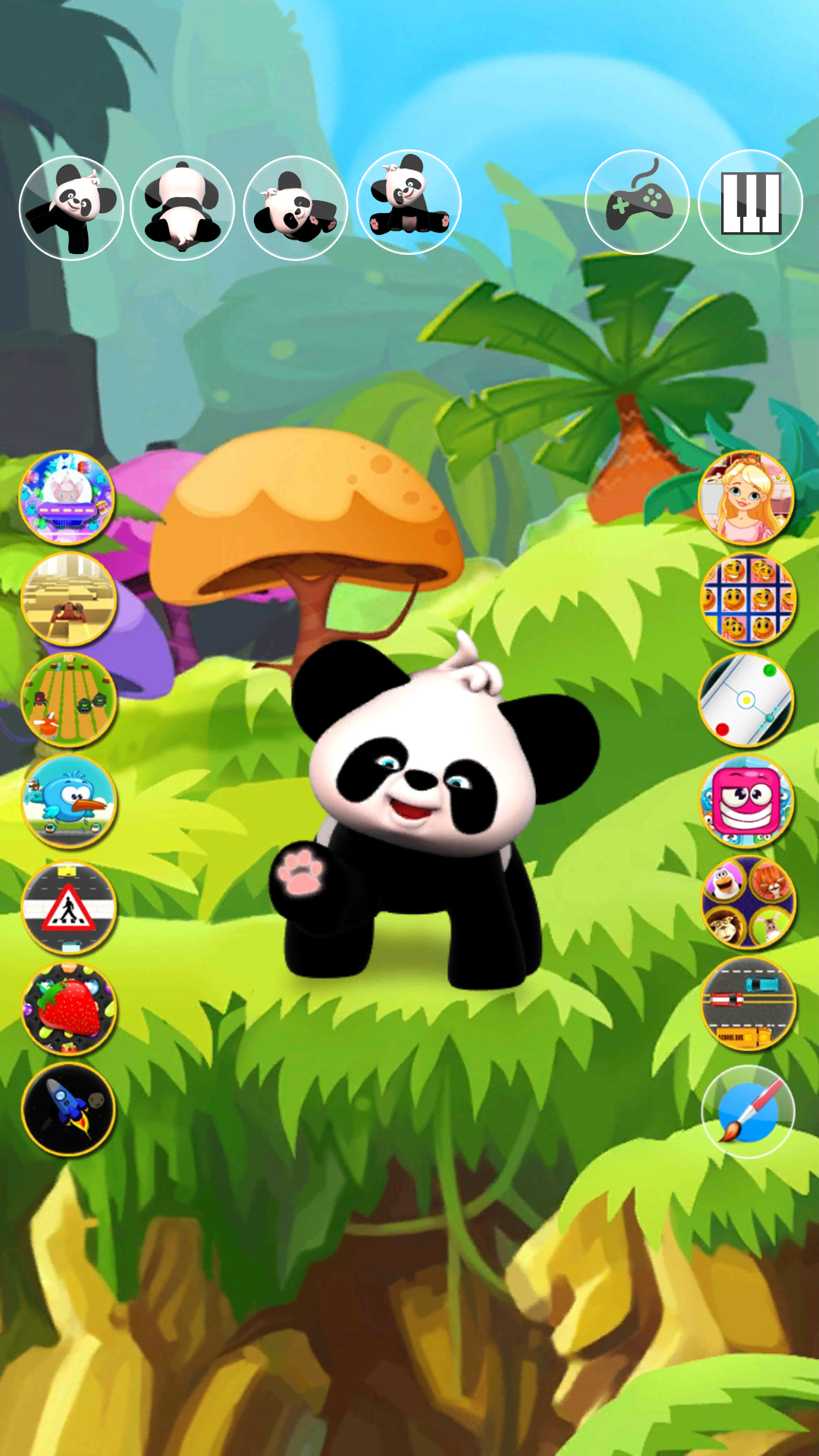 اسکرین شات 1 برنامه Sweet Talking Panda Baby