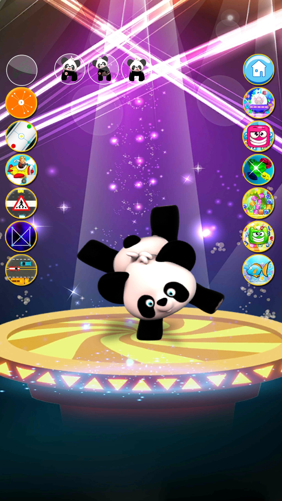 اسکرین شات 4 برنامه Sweet Talking Panda Baby