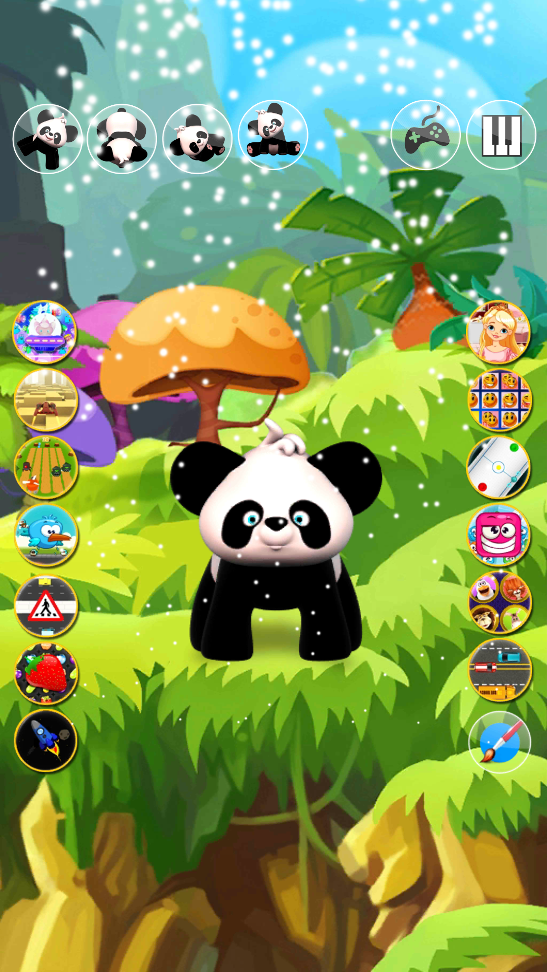 اسکرین شات 3 برنامه Sweet Talking Panda Baby
