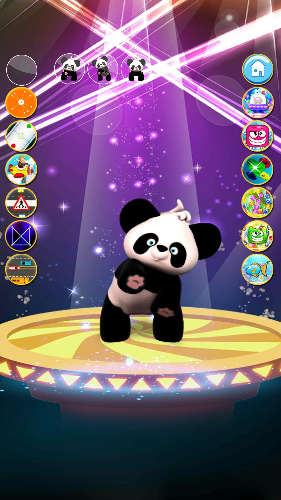 اسکرین شات 6 برنامه Sweet Talking Panda Baby