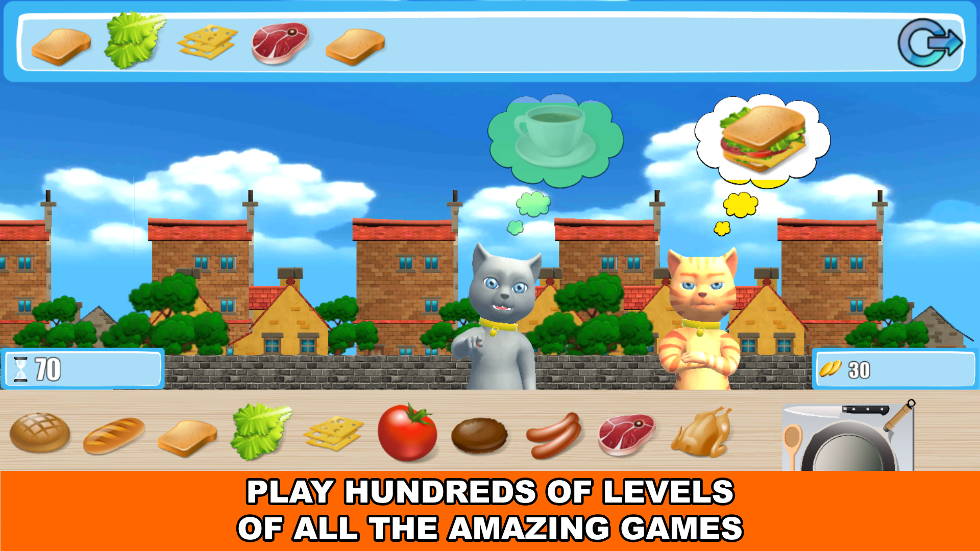 اسکرین شات 8 برنامه Talking Baby Cat Max Pet Games