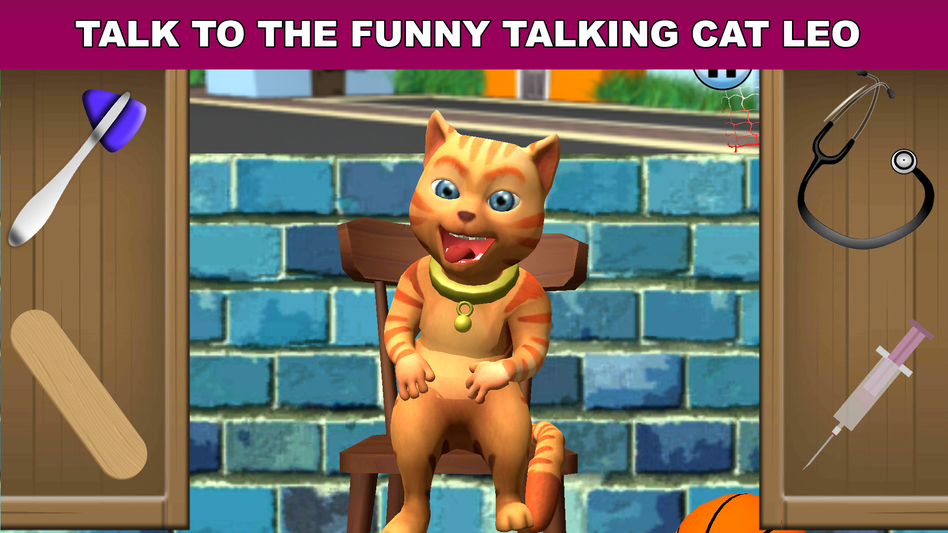 اسکرین شات 1 بازی Talking Cat Leo: Virtual Pet