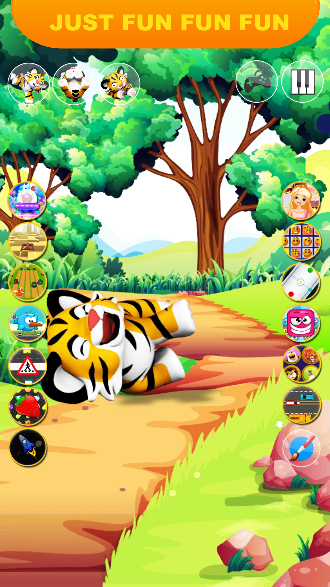 اسکرین شات 6 برنامه Talking Tiger Big Cat